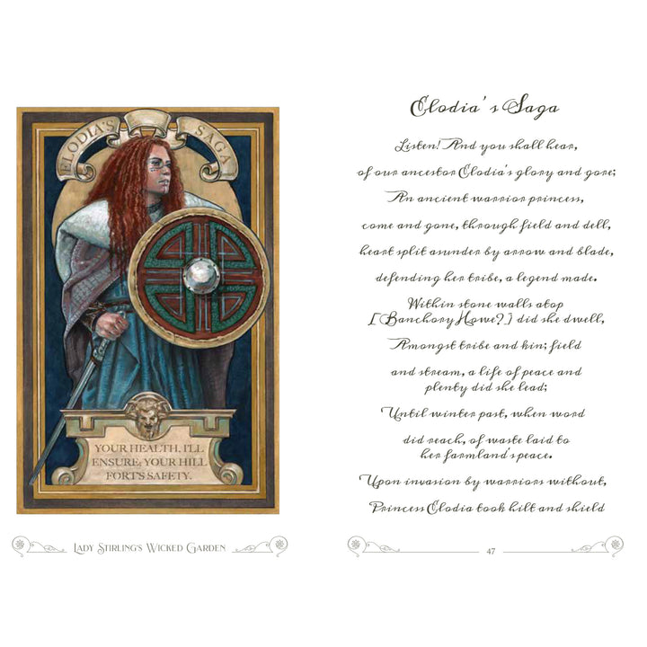 Lady Stirling's Wicked Garden Oracle Signed Edition