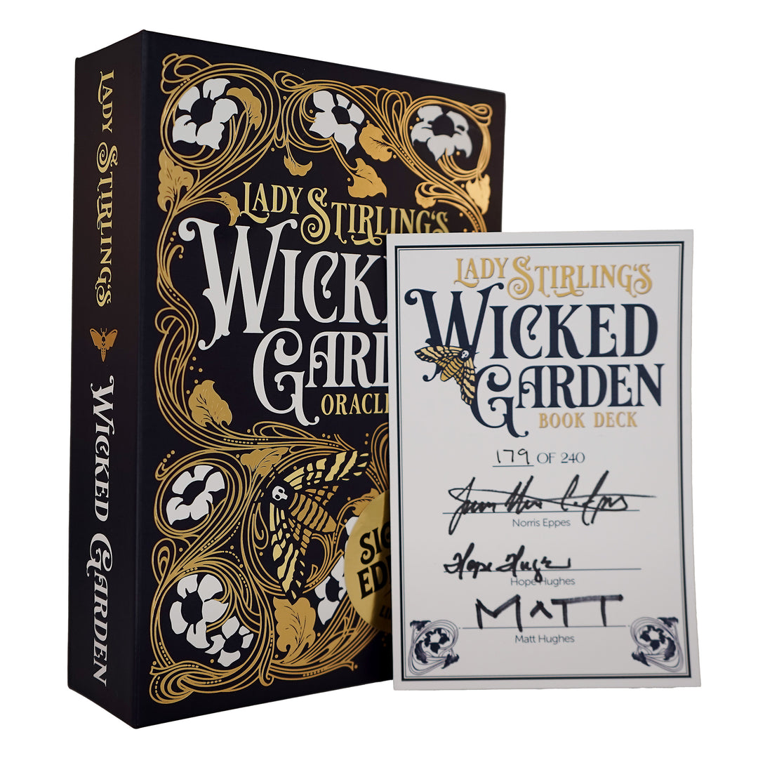 Lady Stirling's Wicked Garden Oracle Signed Edition