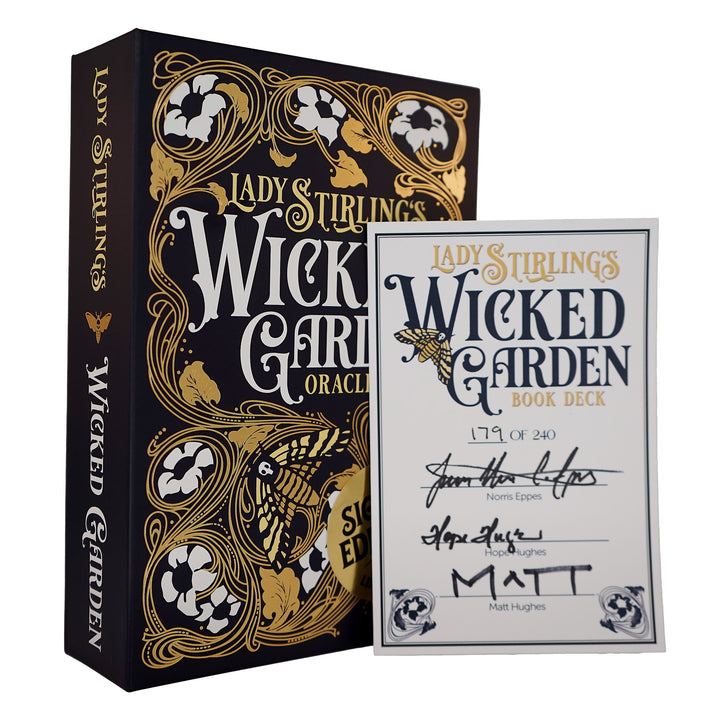 Lady Stirling's Wicked Garden Oracle Signed Edition