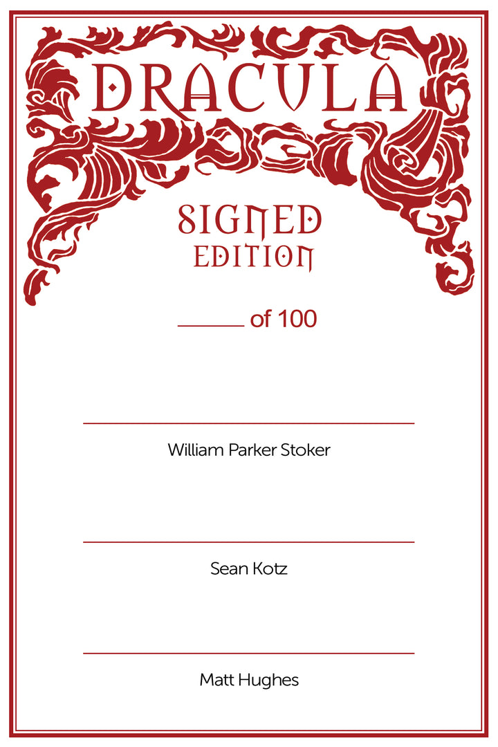 Dracula Signed (Red Edition)
