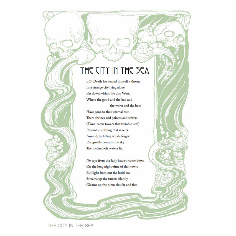 Edgar Allan Poe: This and Nothing More Illuminated Edition (Grey)