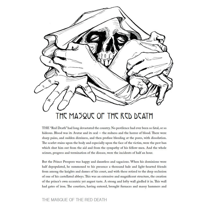 Edgar Allan Poe: This and Nothing More Illuminated Edition (Grey)
