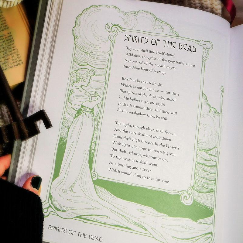Edgar Allan Poe: This and Nothing More Illuminated Edition (Blue)