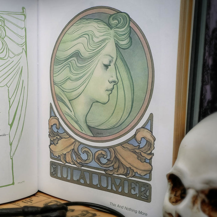 Edgar Allan Poe: This and Nothing More Illuminated Edition (Grey)