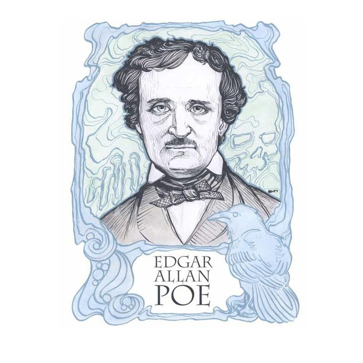 Edgar Allan Poe: This and Nothing More Illuminated Edition (Blue)