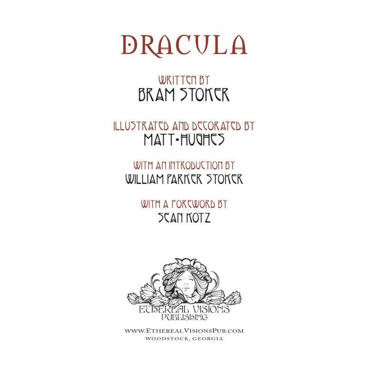 Dracula Signed (Red Edition)